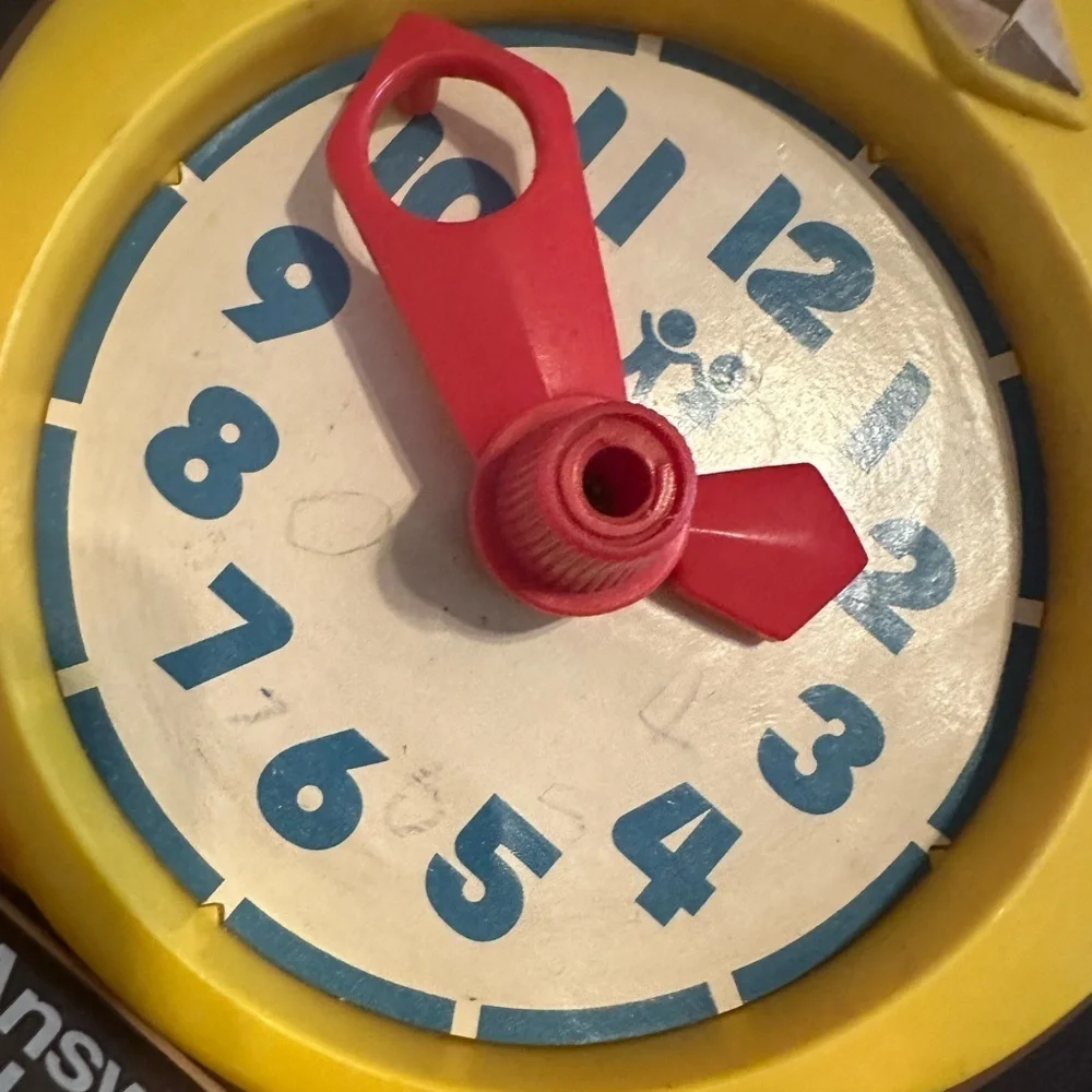 Vintage owl clock